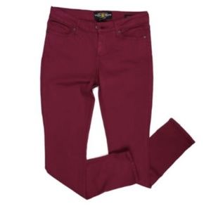 Lucky Brand 4 Ankle Jeans Lolita Skinny Raspberry